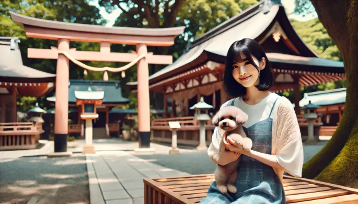 神社で犬を抱っこする際のルールとおすすめスポットは？