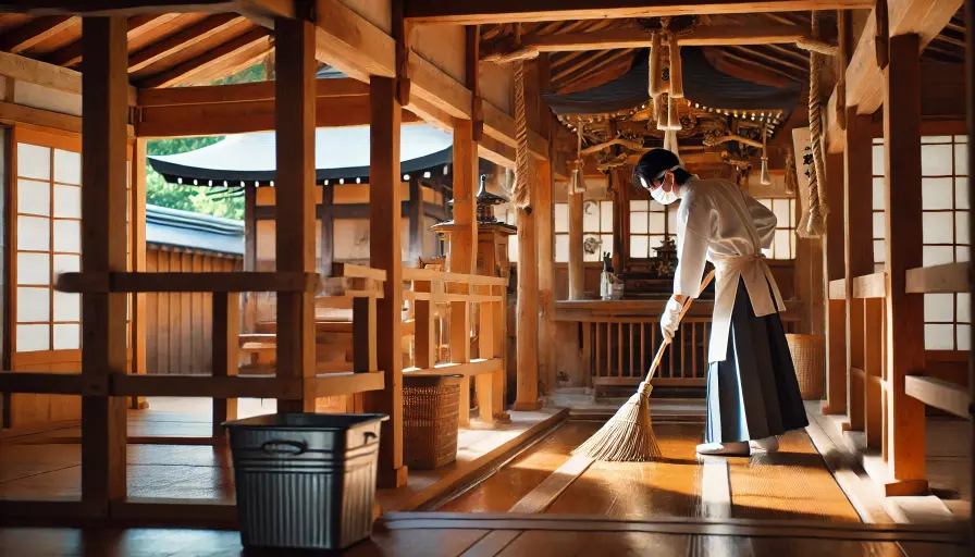 お宮掃除とは？お宮掃除とは？