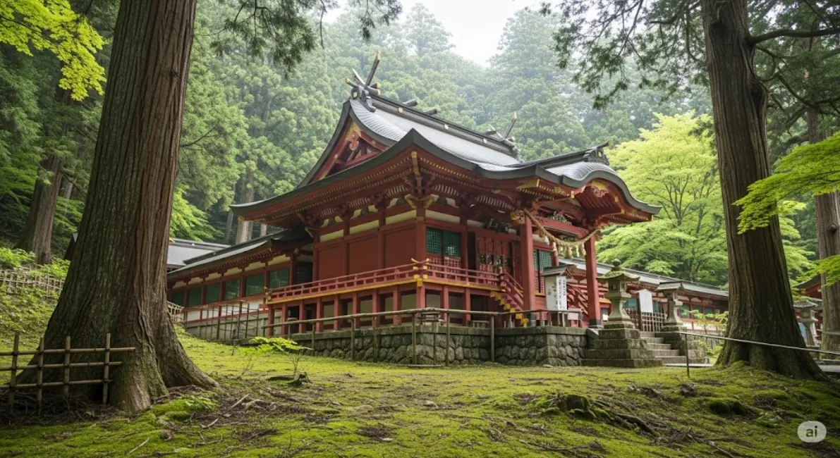 天空の鳥居がある高屋神社とは?