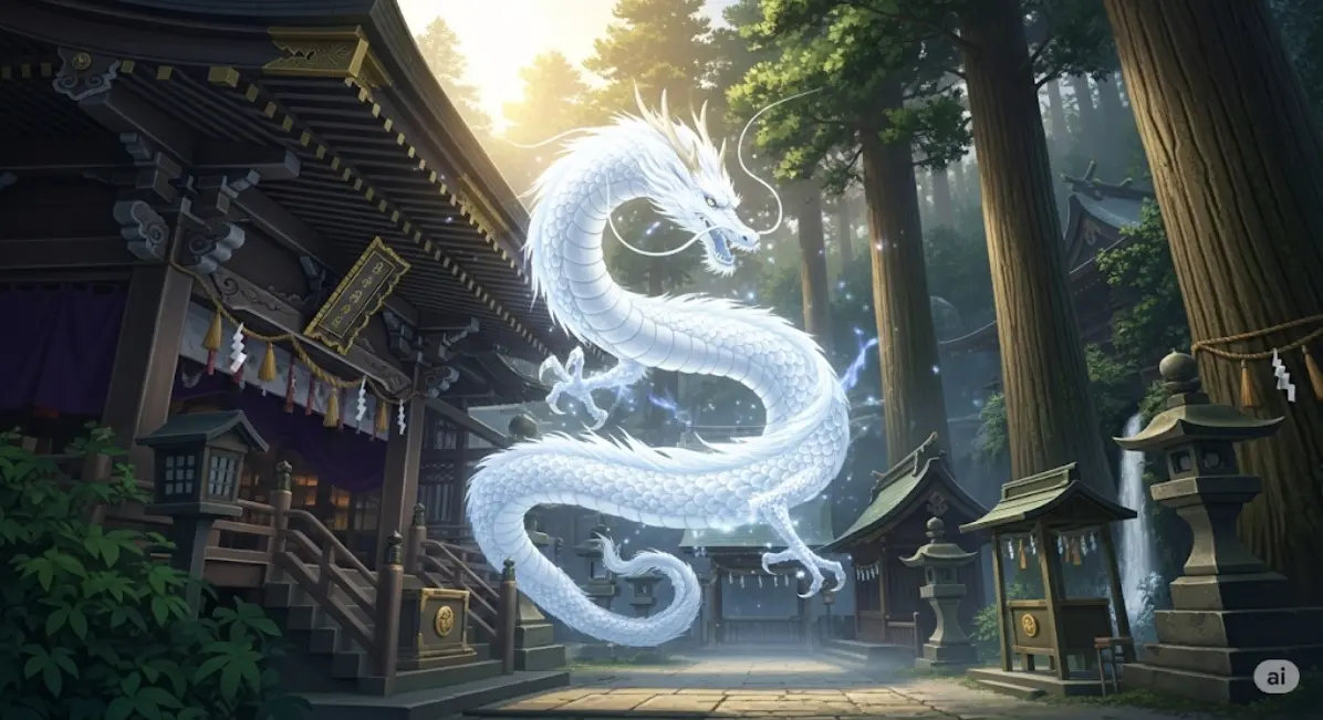 志賀海神社と白龍のご利益について