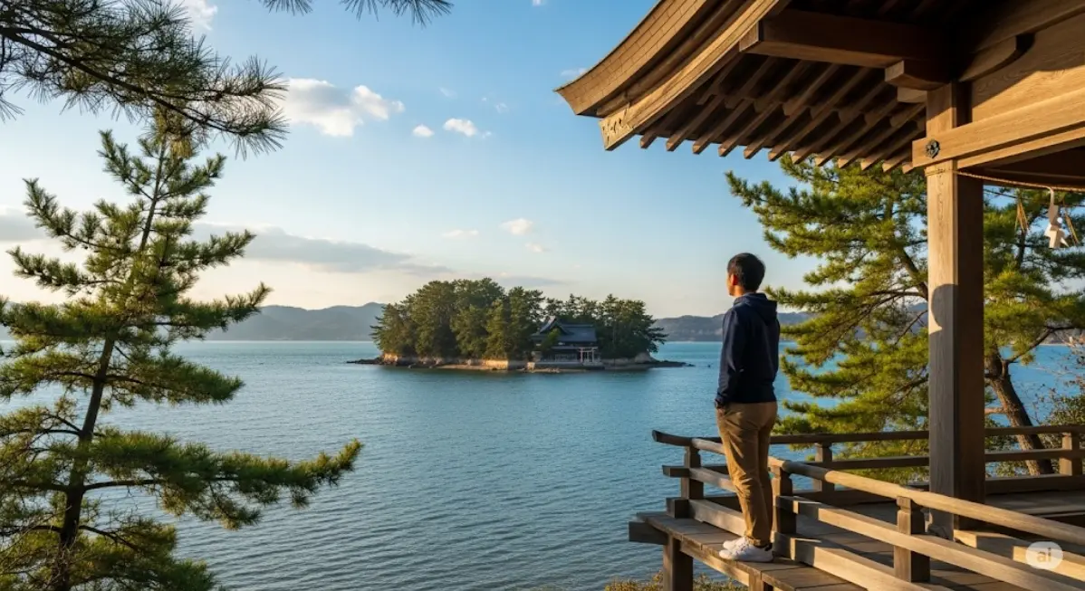 津嶋神社 遥拝殿への参拝ガイド