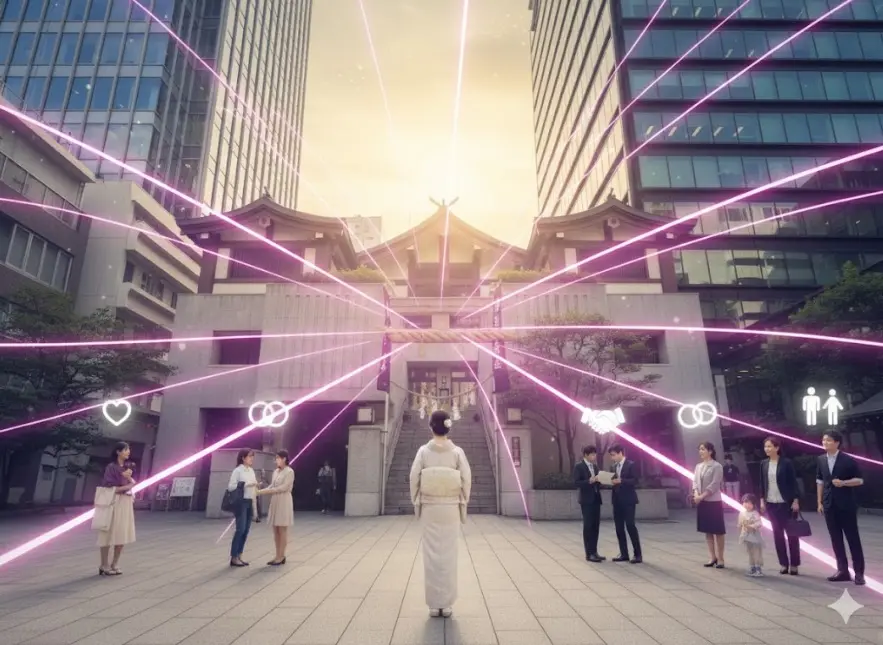 出雲大社東京分祠のスピリチュアルとは?期待できる縁結び効果とは?