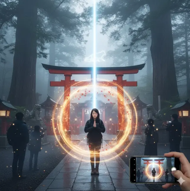 三峯神社の不思議な写真の背景にある波動と参拝者の心構え