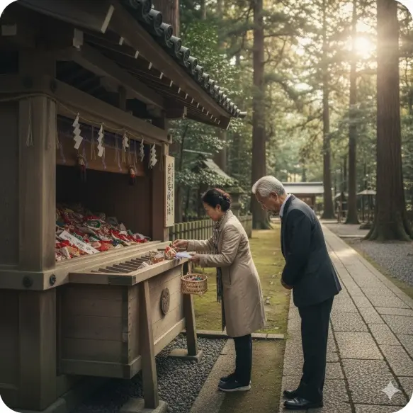 古いお守りの返納場所について