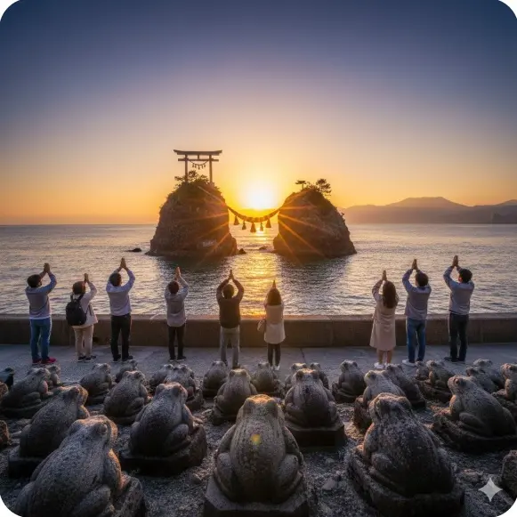 二見興玉神社の不思議とご利益！カエル・夫婦岩の謎と怖い噂の真実