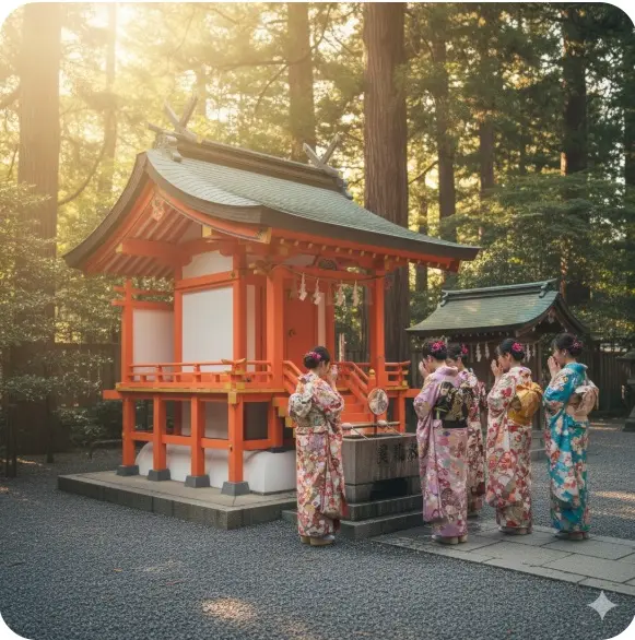 美容のご利益なら美御前社