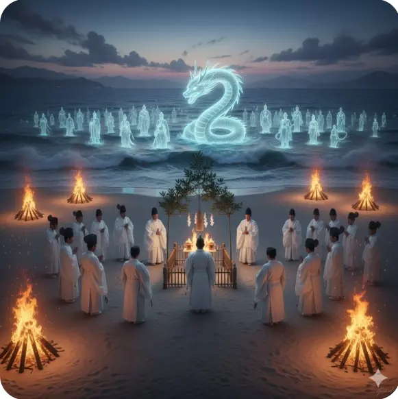 神々を迎える稲佐の浜の神迎神事とは?