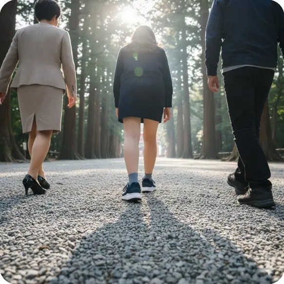 弥彦神社参拝時の服装や靴の注意点