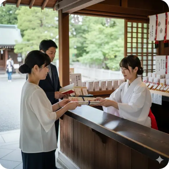 弥彦神社の御朱印の受付時間や場所は?
