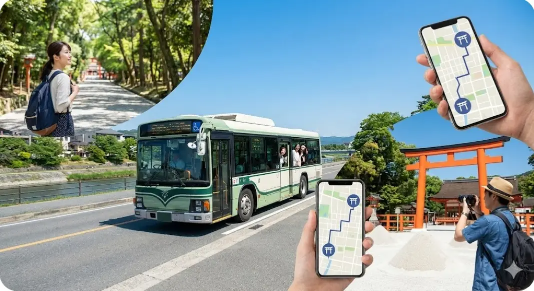 下鴨神社から上賀茂神社へのアクセスと観光ルート