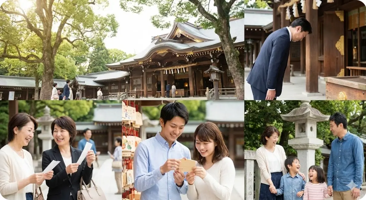 お参りで期待できる効果と評判は?