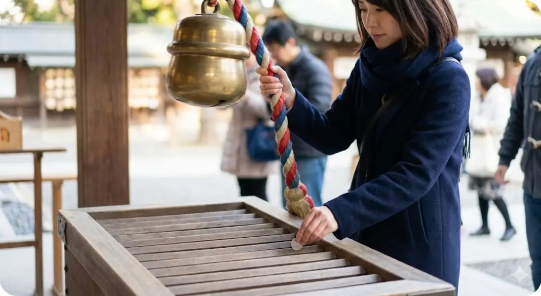お賽銭の金額や鈴を鳴らす順番は?