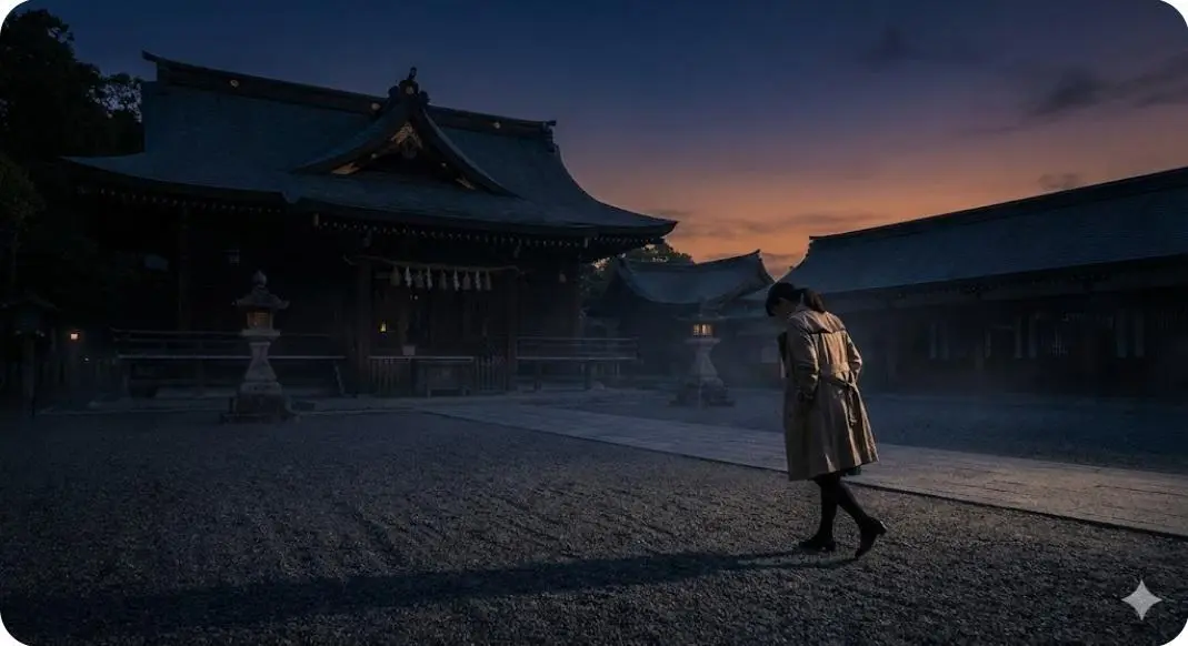 神社で願い事をしてはいけない?夕方の参拝がよくない霊的な理由と神様の疲労とは?
