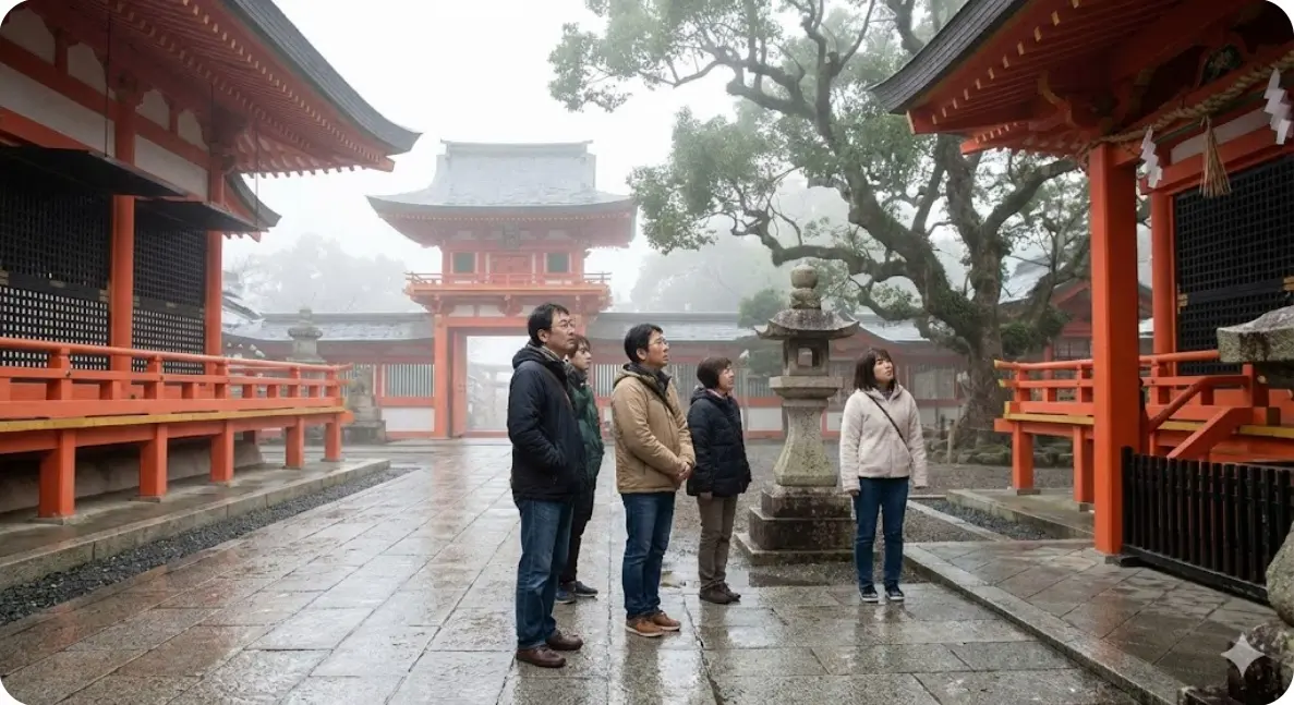 赤間神宮の境内で感じる不思議な雰囲気の正体とは?