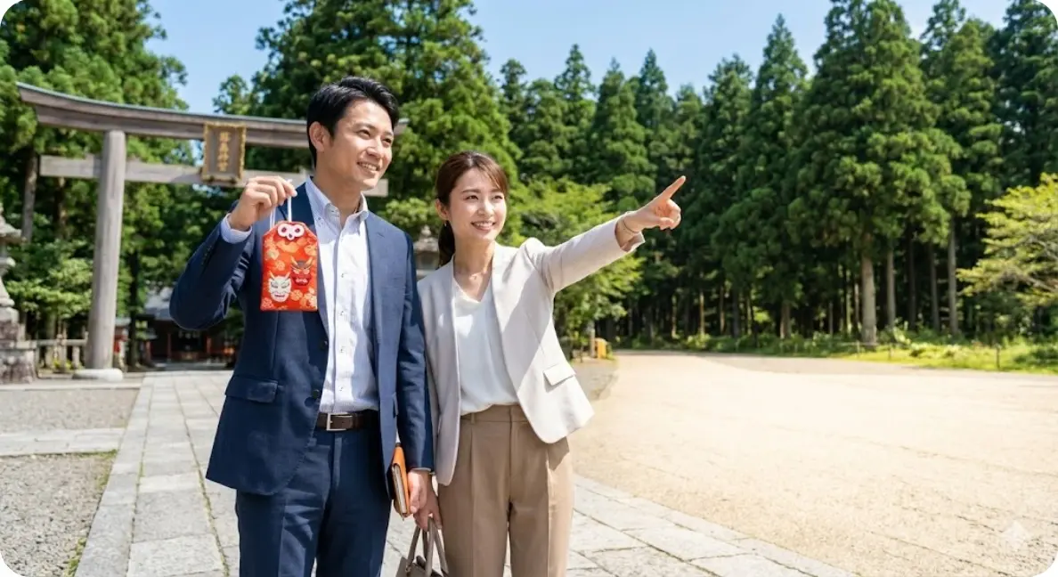 霧島神宮の工面がつく九面守の意味と新しい一歩を踏み出す力とは？