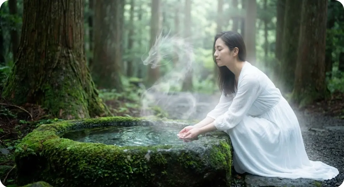 神龍泉で心身を浄化する不思議な体験