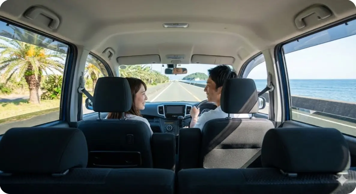 鵜戸神宮から青島神社への移動ルートは？