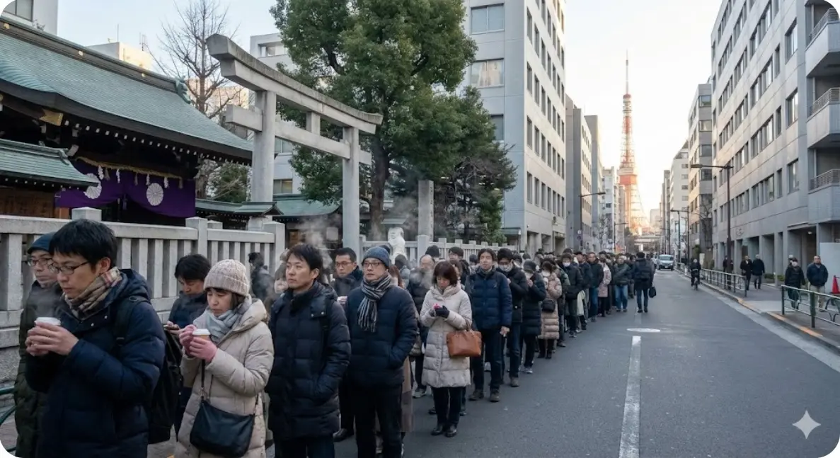 お守りは何時から並ぶべき？